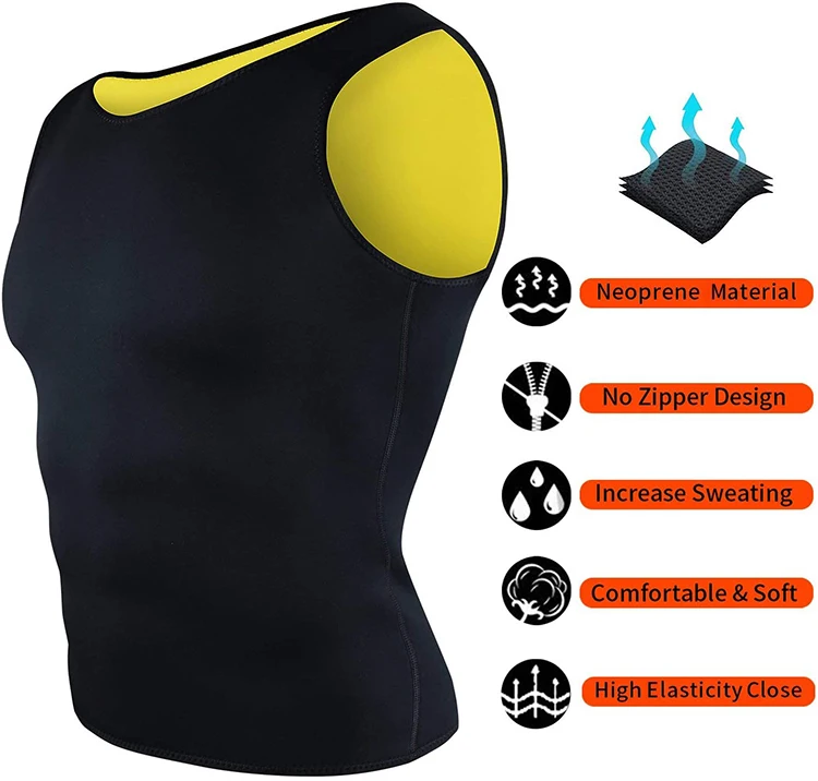 Men S Sport Vest Stock S Xl Premium Weightless Slimming Workout