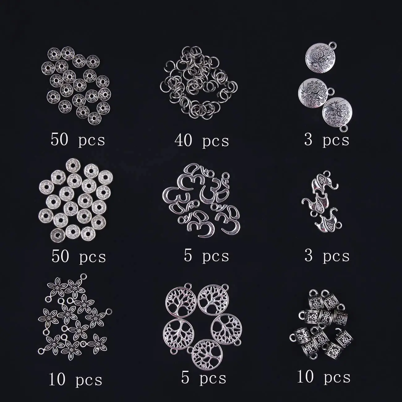 Runteng 418 Pcs 8mm Crystal Beads For Jewelry Making Natural Stone