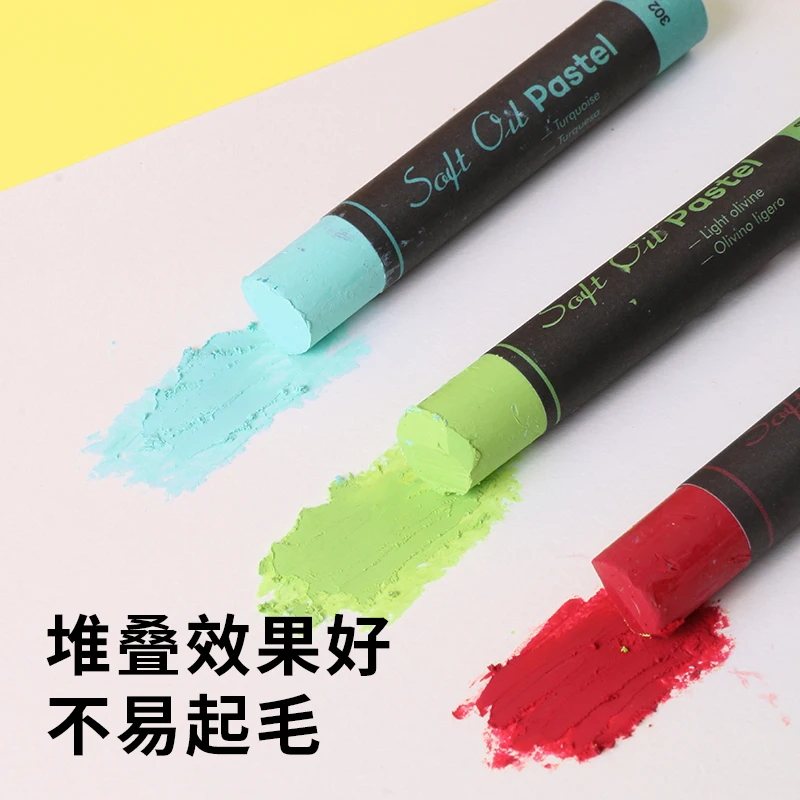 High Quality 200gsm A4 Art Paper Wholesale Black Oil Pastel