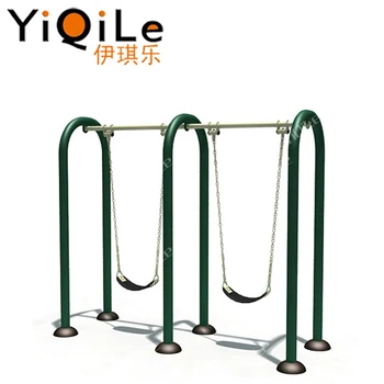 Schönes Design Kinder Zwei Sitz Swing High Quality Metall Outdoor