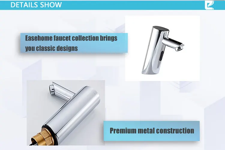 Agua Fría Grifos Sin Contacto De Agua Fría Y Caliente Baño Grifo