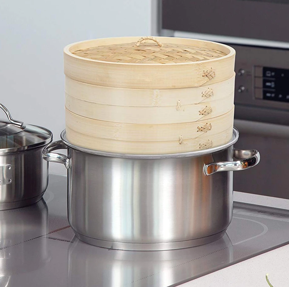 Hot Sell Kitchen Stainless Steel Or Aluminum Steamer Ring Adapter,Fits 8 To 11 Inches Steamers