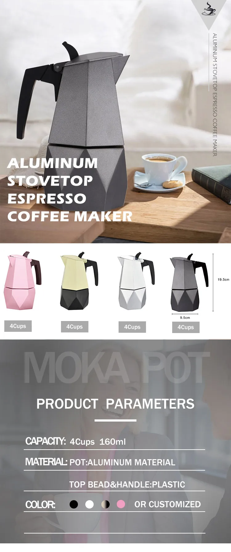 2022 New Design Arabic Style Induction Coffee Pot Cup Set/turkish