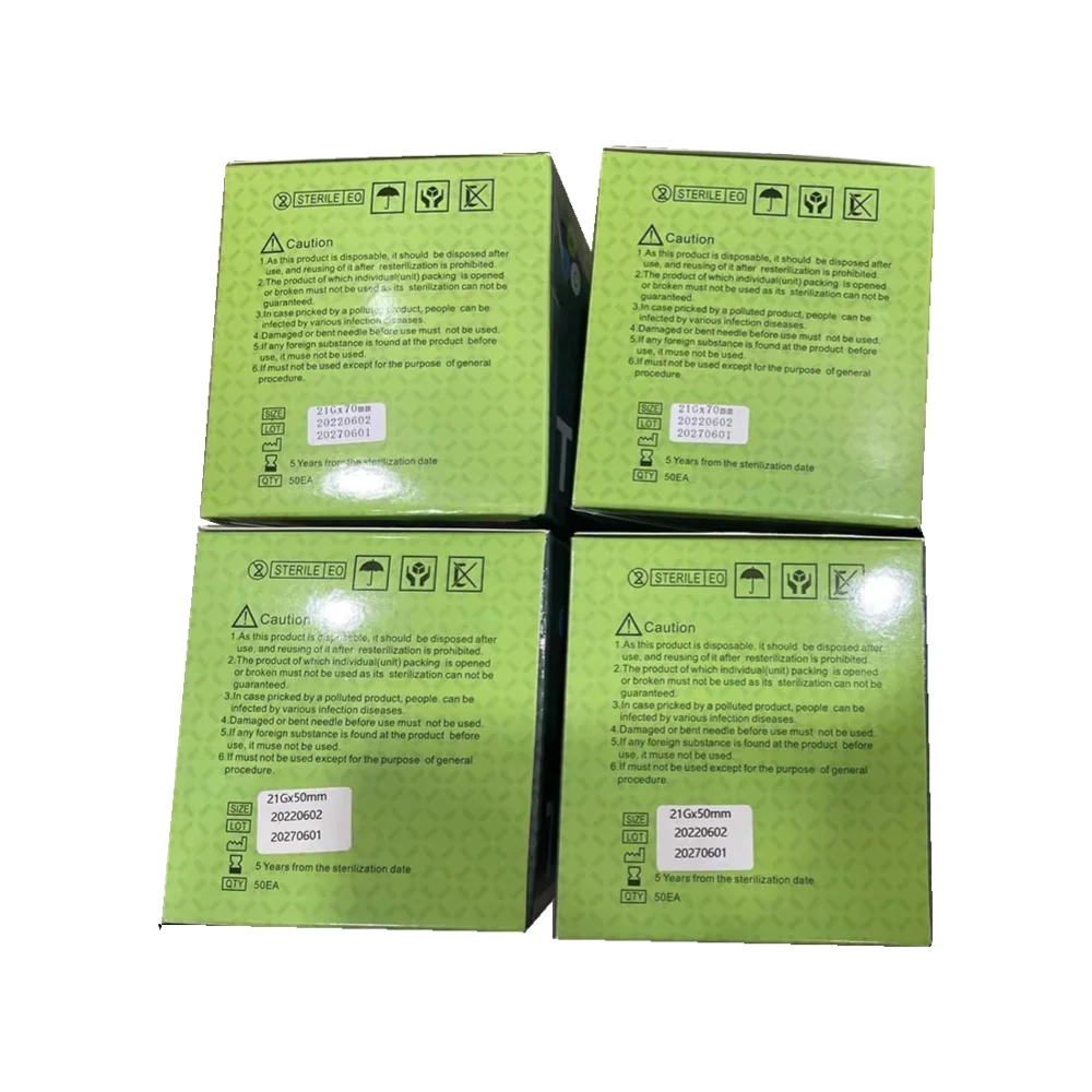 Disposable Safety Needle Types Of Cannula And Sizes Blunt Stainless Tip ...