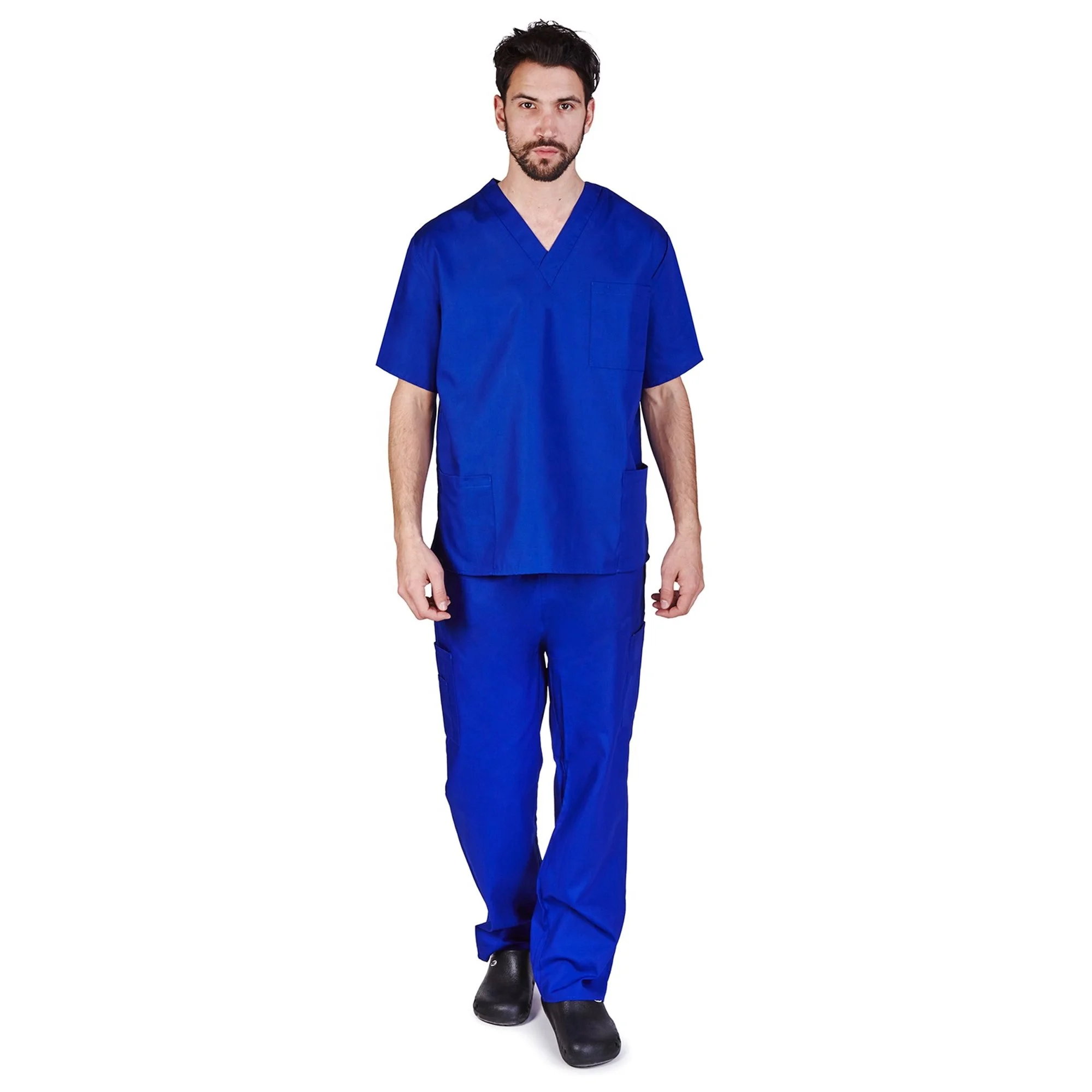Women's And Men's Stylish Medical Scrubs Uniform/nurse's Uniform - Buy ...