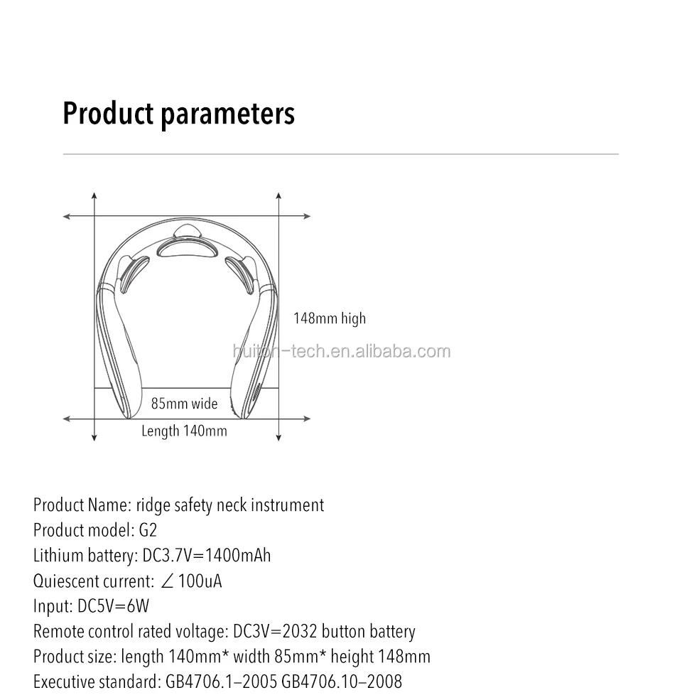 XIAOMI Youpin Jeeback Cervical Massager G2 Back Neck Massager Far Infrared  Heating Health Care Relax Wholesale