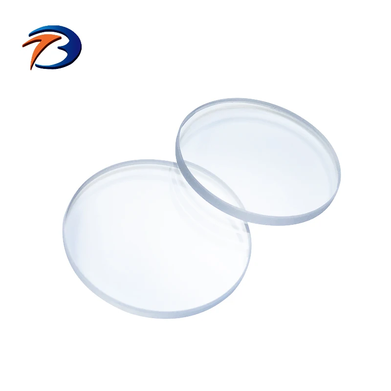 Custom double domed sapphire crystal water resistant domed flat cover sapphire crystal watch glass price