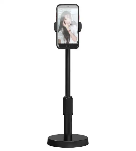 Mobile Phone Stand Broadcast Desk Table Clip Bracket Table Mount Cell Phone Support Holder