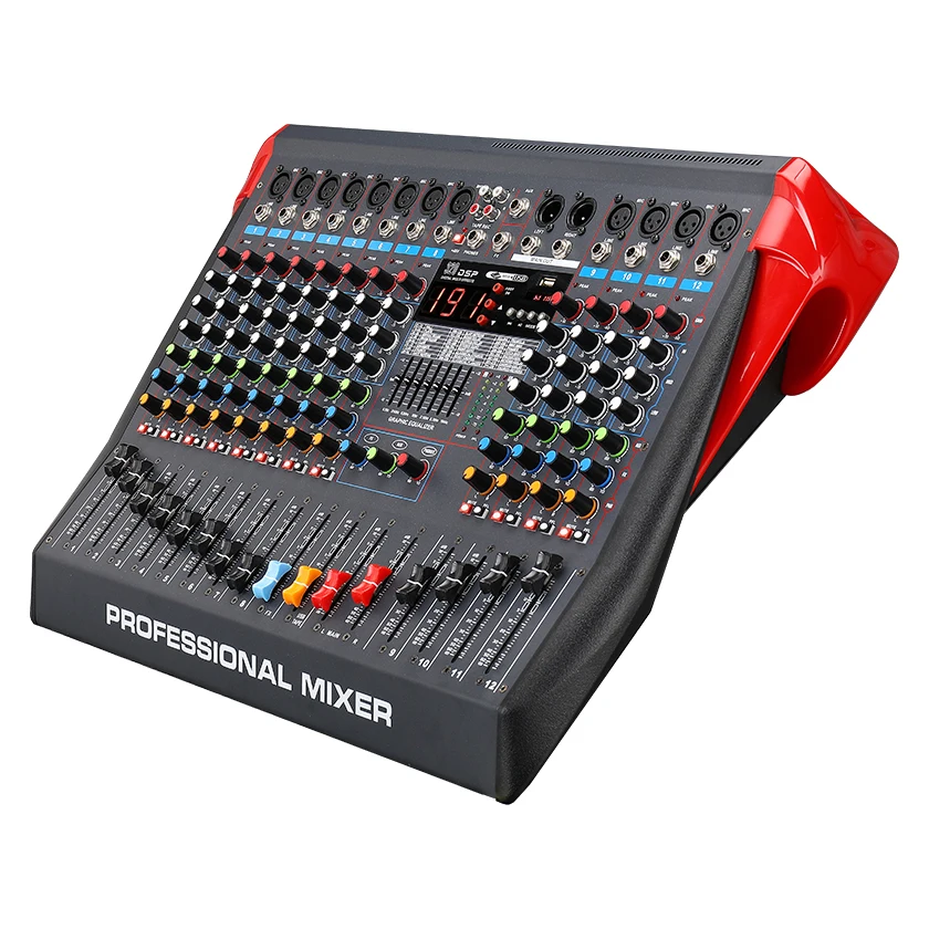 Professional Factory Professional Power Audio Mixer,6channel Big Power