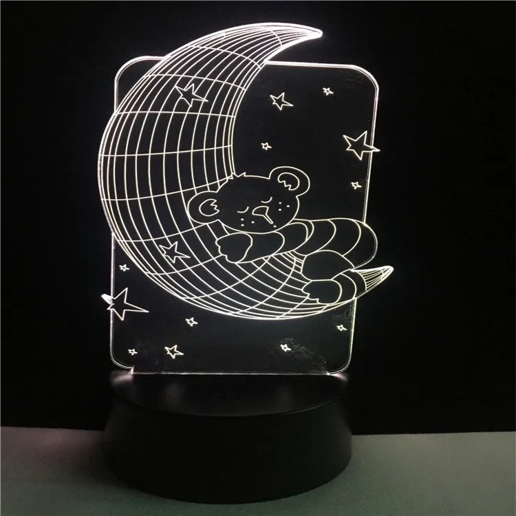 Ramadan led 3d night light