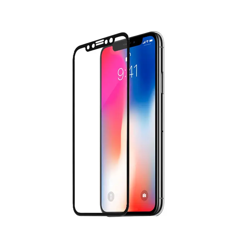 Wholesale Moq High Clear Transparent Full Cover Durable Glass Premium Film For Iphone X Screen