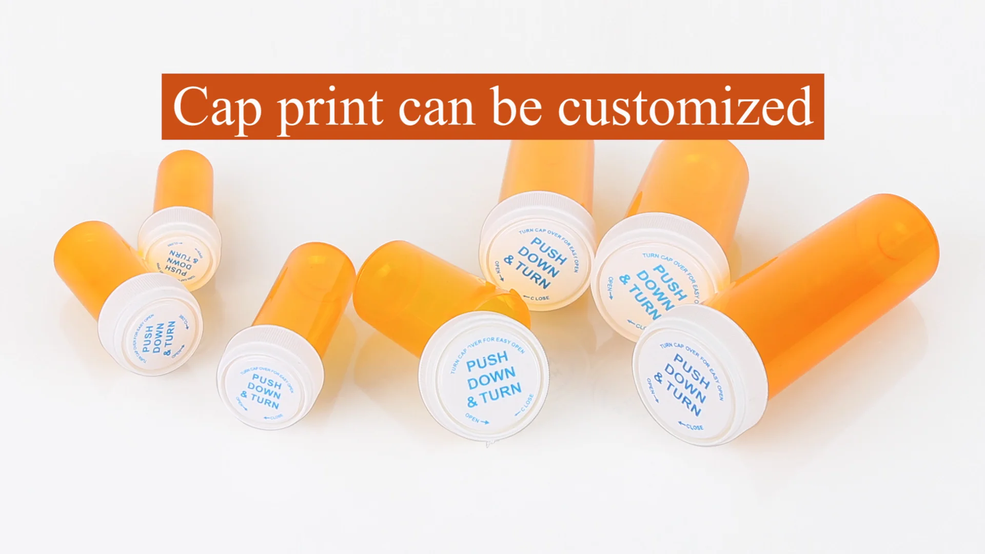 Customize Prescription Plastic Bottle Manufacturers Pharmacy Containers