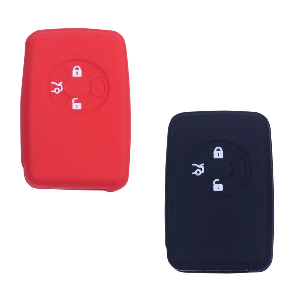 silicone-rubber-car-key-fob-case-cover-holder-for-toyota-corolla-yaris