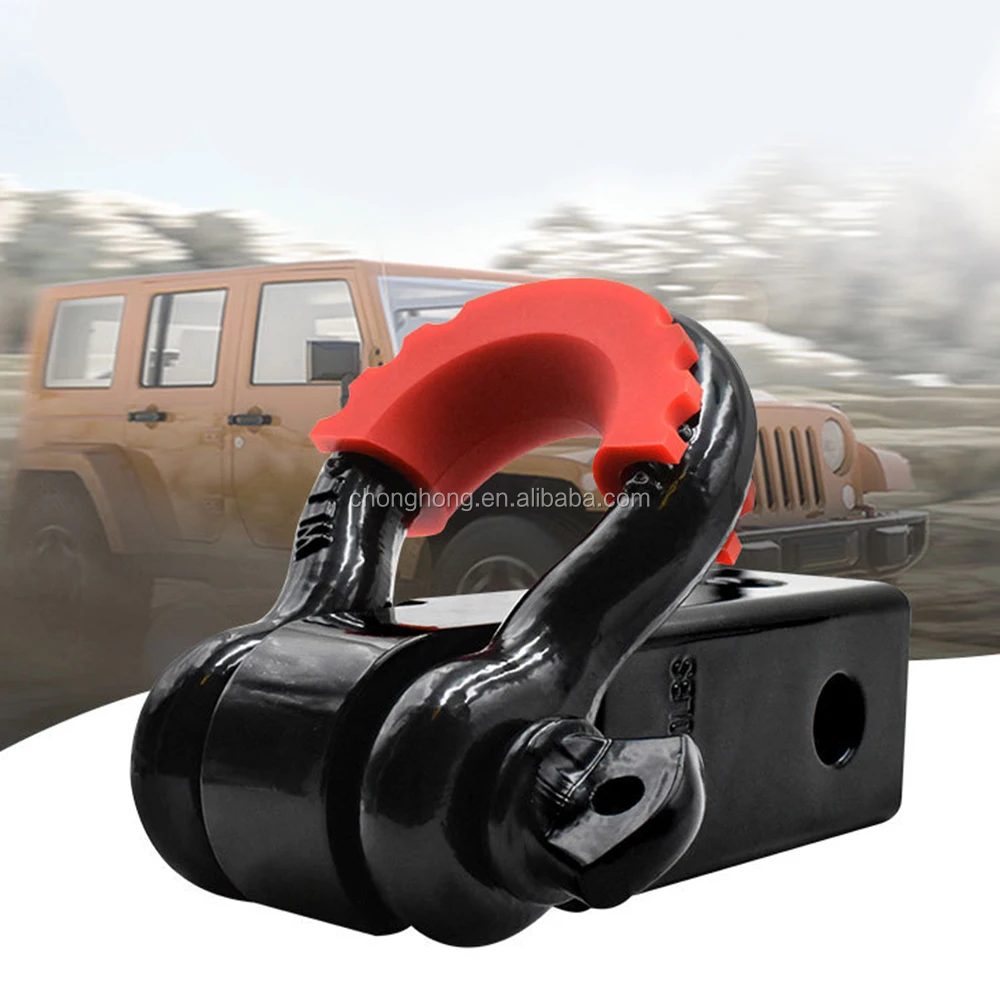 Auto Parts Tow Hitch Receiver D Ring Steel Hitch Shackle Offroad