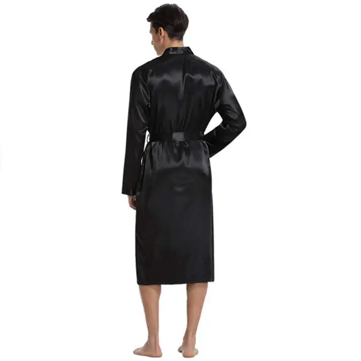 men silk robe 4