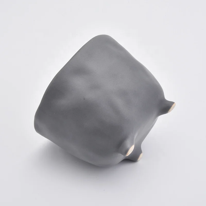 Custom Color Ceramic Candle Bowl For Home Decoraton