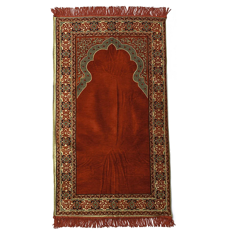 Silk Look Muslim Prayer Rug Islamic Mat For Muslim Prayers Buy Silk