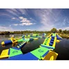 BOUNCIA New Inflatable Floating Obstacle / Inflatable Floating Water Park Games For Adults With TUV Certificate