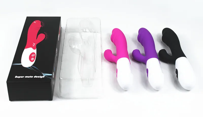 Close-up of rabbit vibrator showing anatomical design and texture detail