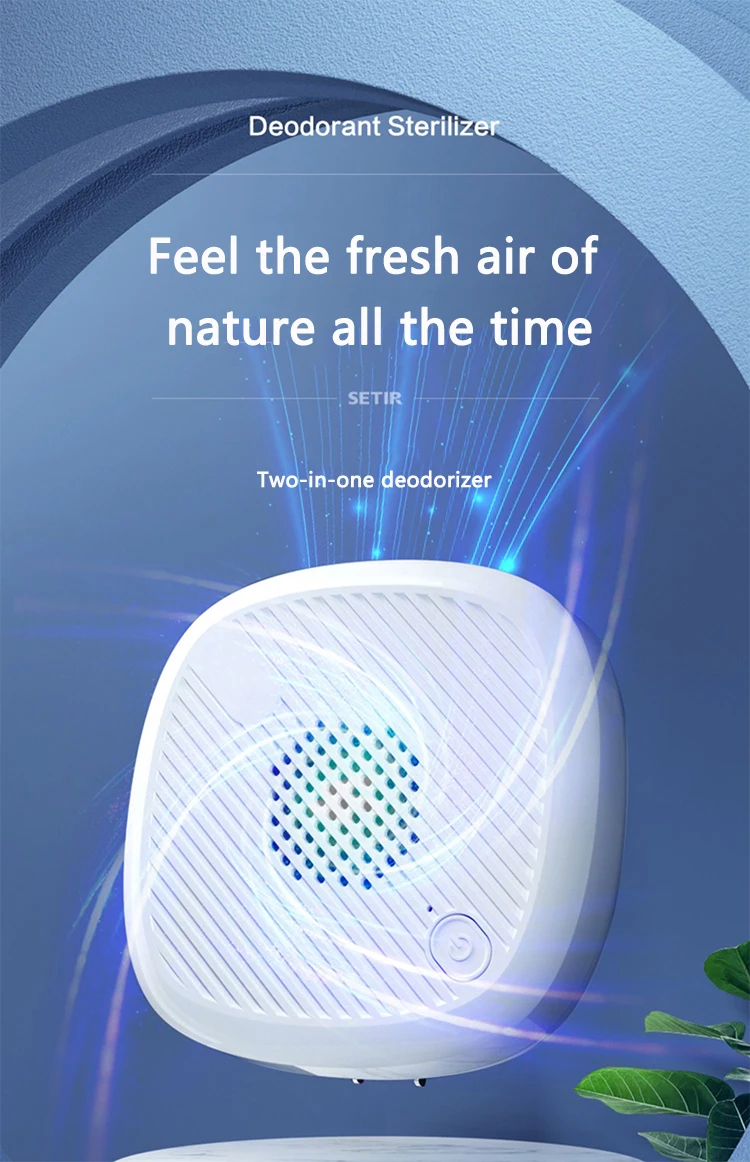 Home Ozone Ionic Portable Desktop  Car Ozone Generator Air Purifier O3 Ionizer Disinfect Sterilizer Fresh Air Purifier