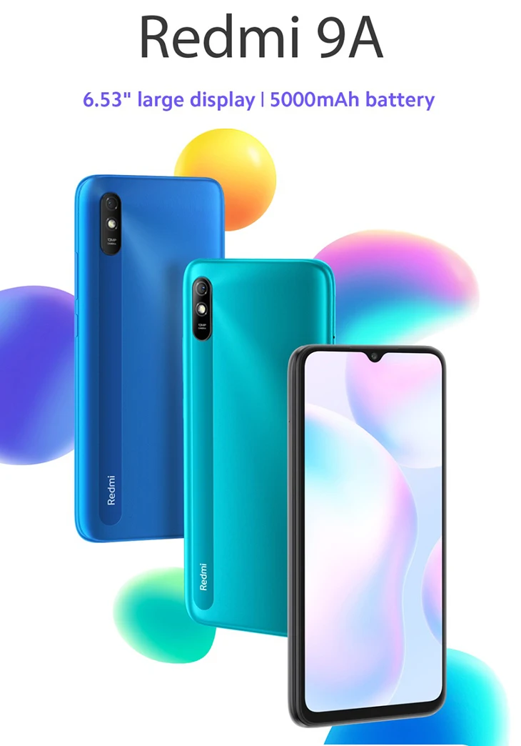 Global Version Xiaomi Redmi 9a Mobile Phone 2gb 32gb Mtk Helio G25 Octa ...