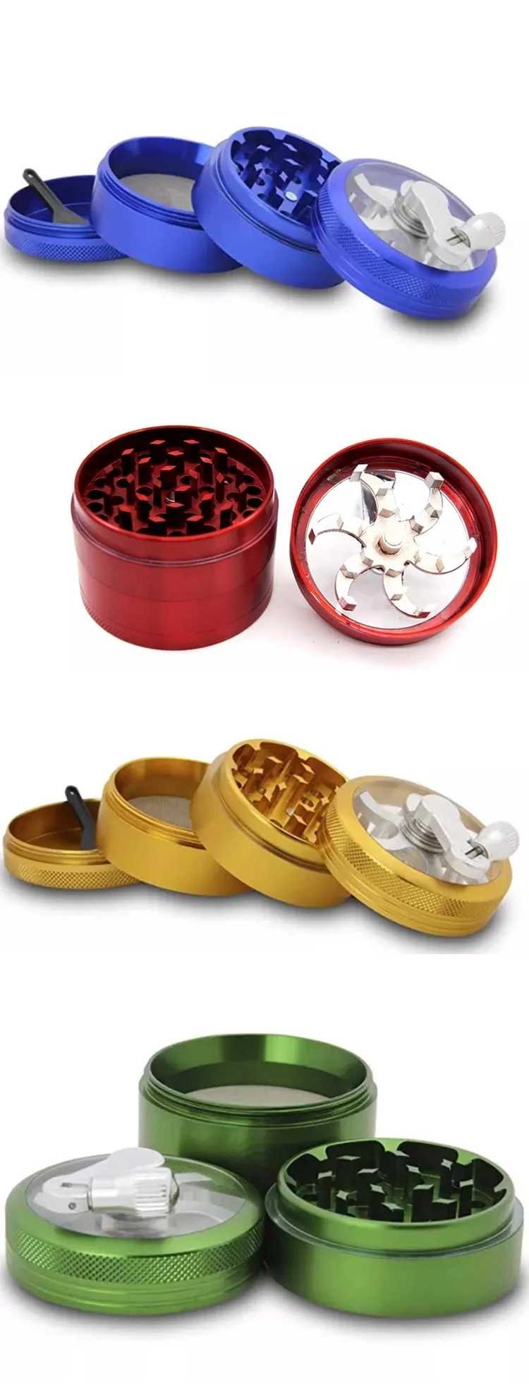 Bongo Weed Smoking Accessories Herb Grinder Tobacco Grinders Weed Herb