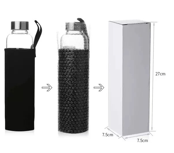 Natural Crystal Gemstone Water Bottle Healing Elixir Crystal Gem