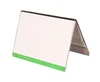 HaoRui custom double-sided display card triangle custom mat card table transparent table card