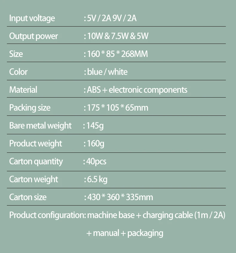 2020 new product lamp with wireless charging Mobile Phone power bank charging station wireless charging lamp factory wholesale