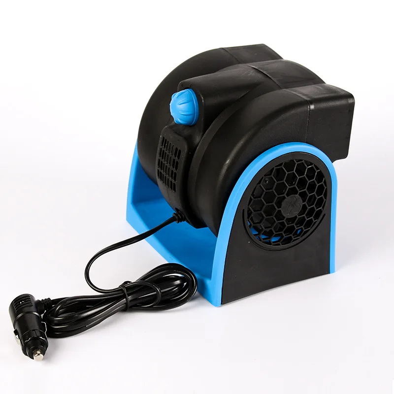 Car 12v24 Leafless Air Conditioning Fan Silent Car Electric Fan Super ...