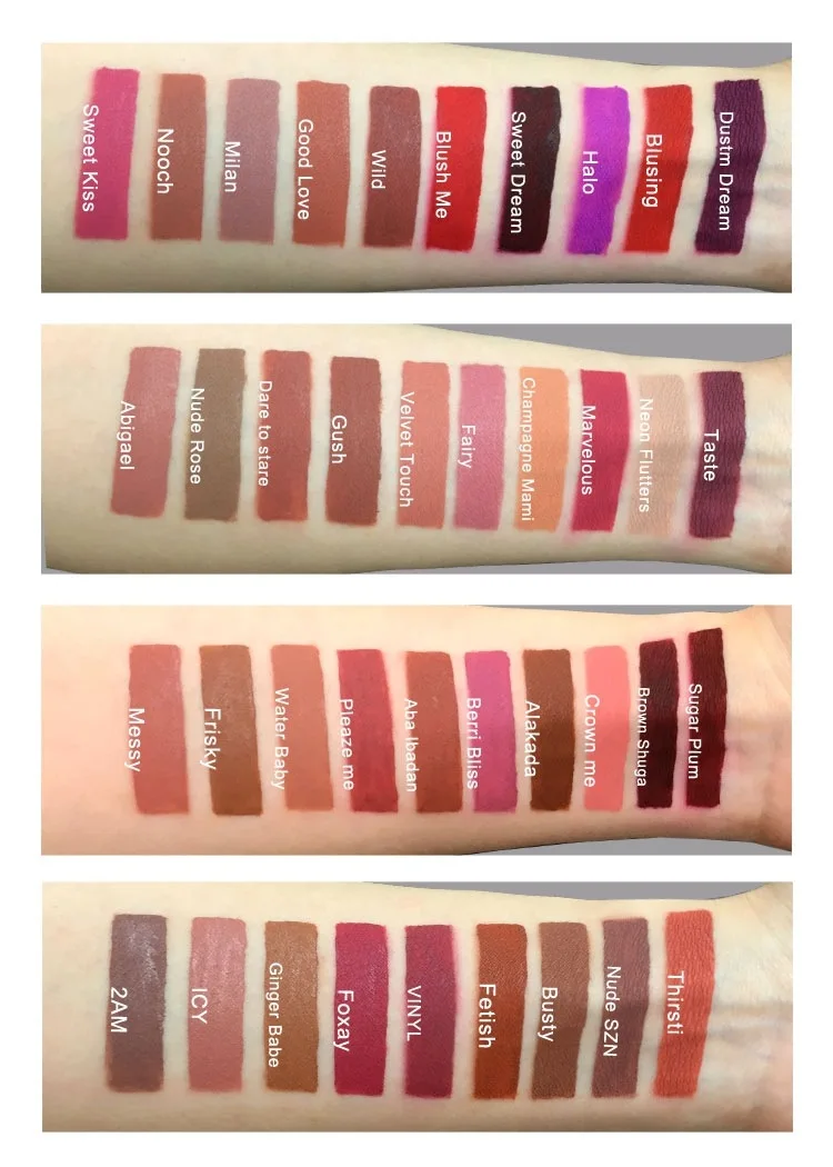 Low MOQ Customized Cosmetics Packaging Luxury Lip Gloss Boxes Matte Lipstick Kit Private Logo Lipgloss Gift Set