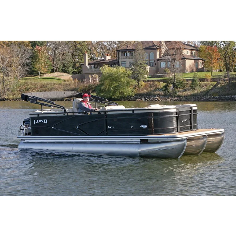 2020 New Arrival Nicest Grand Island Tri Hull Center Console Pontoon