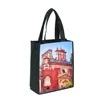 small size sublimation printed 100gsm PET non woven tote bag