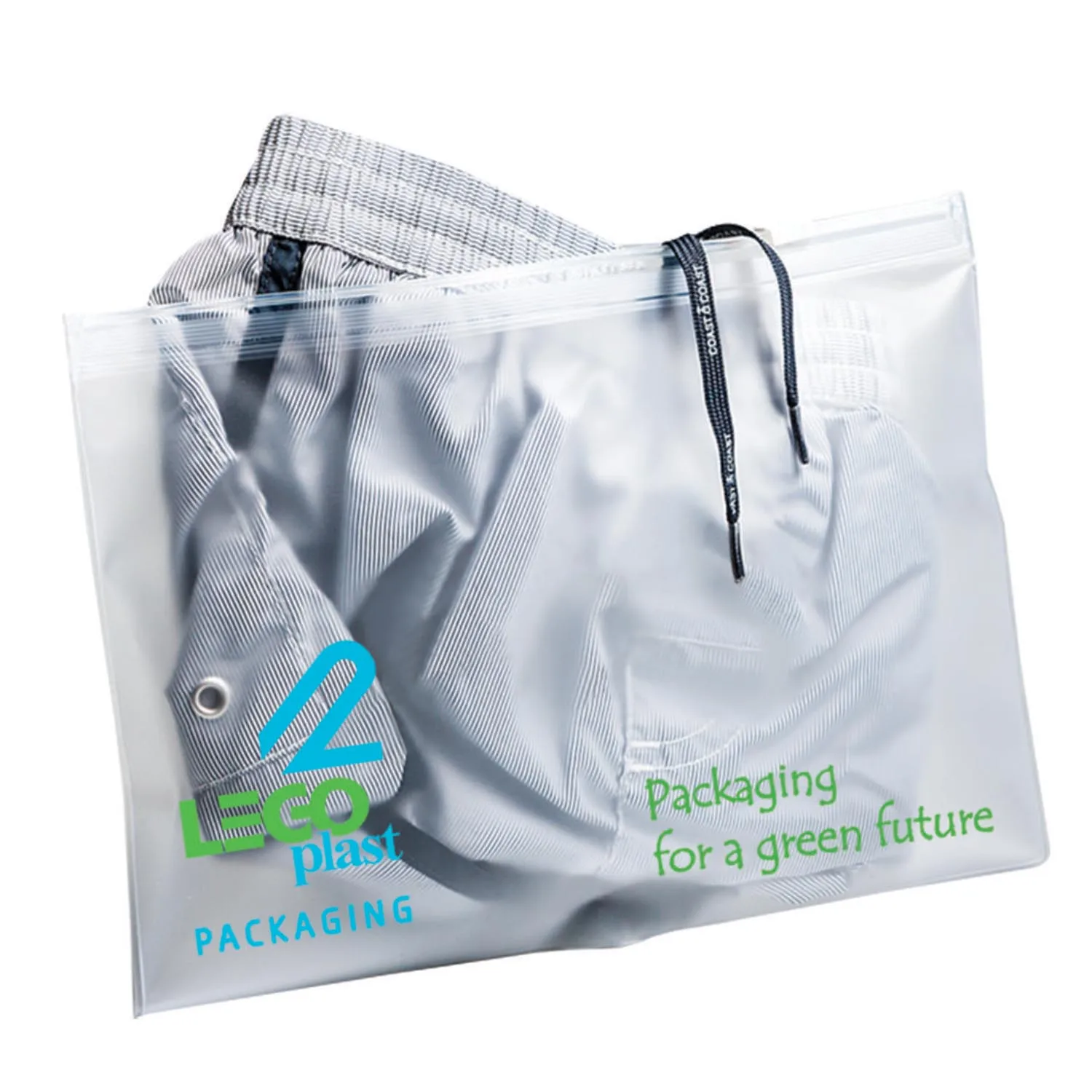 High Quality Plastic Bag Slider Degradable Zip Lock Bags With Logo