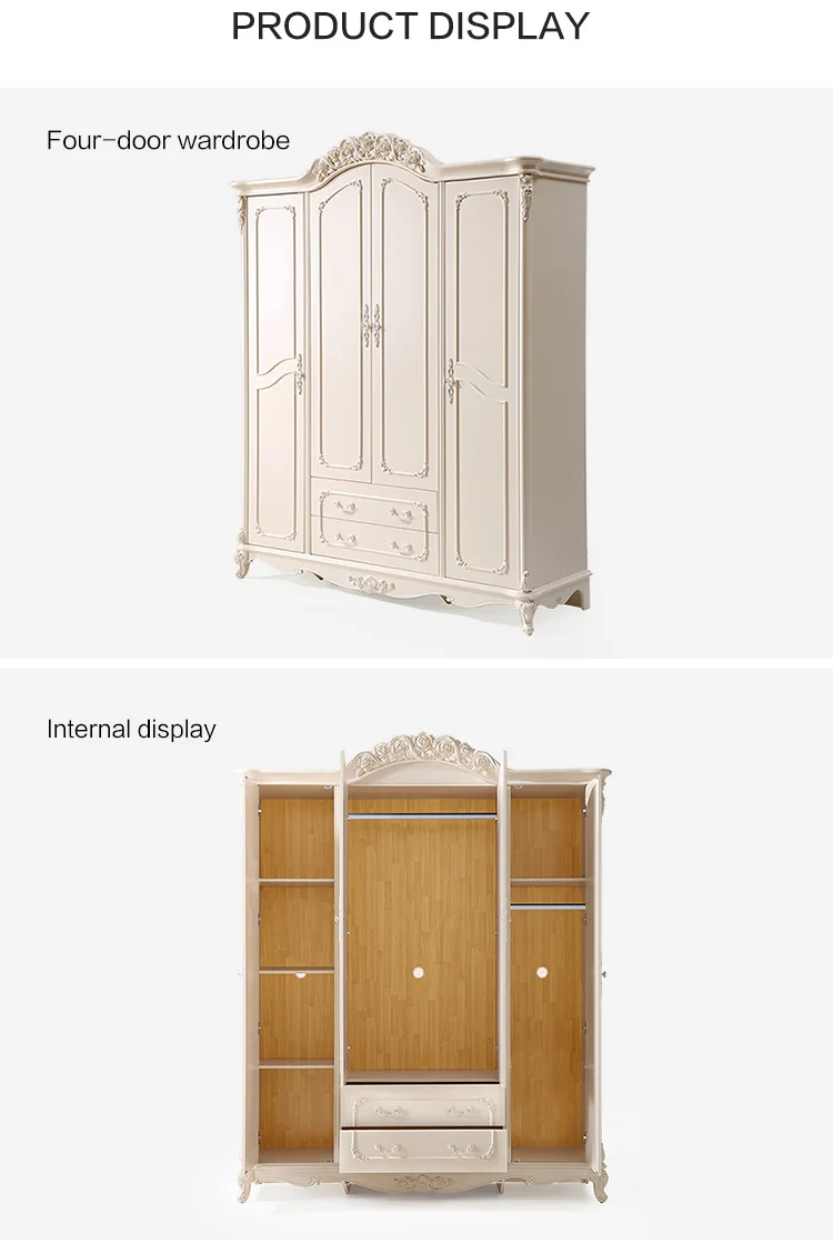 Linsy Home economical bedroom wardrobe modern minimalist european style furniture wardrobe