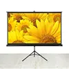 Stable Tripod Support Stand Tripod Projection Screen Easy to Clean Without Yellow Staining Projector Screen Superior Color