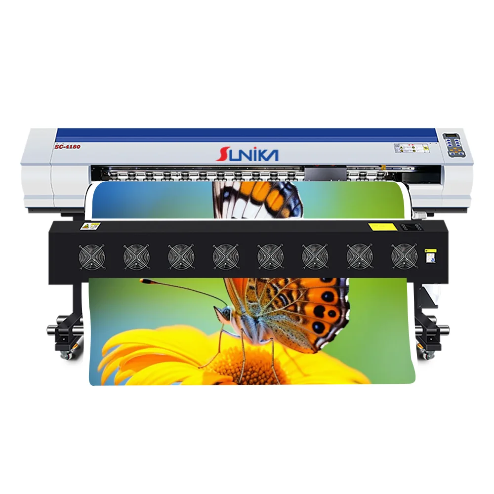 SUNIKA 1.8m 1.6m Eco Solvent Printer Canvas Flex Large Wide Format