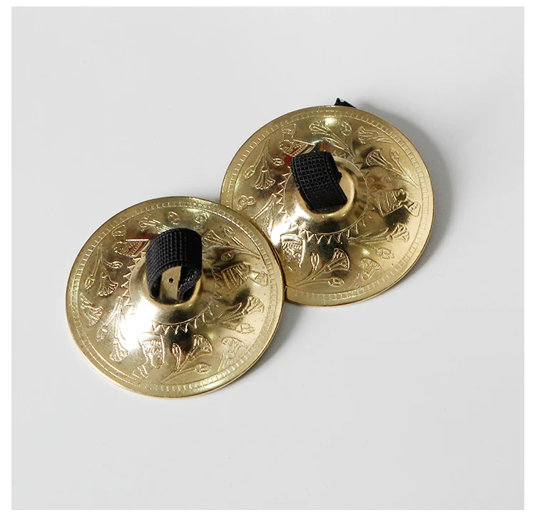 2PCs Finger Cymbal Belly Dance Finger Cymbals Instrument Parts AccessoriTS