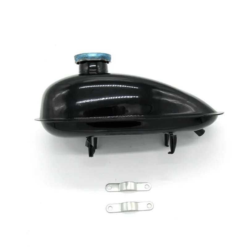 Small Gas Tank 2L 0.5 Gallon Metal Fuel Gas Tank With Petcock Gas Tank Cap For 80cc 60cc 49cc Motorized Bicycle Engine Motorcycle Gas Tank - Foto 10