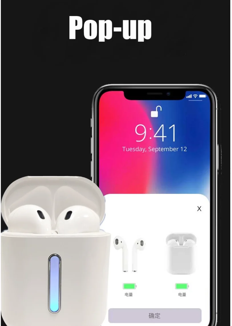 Twin wireless earphones BT 5.0 tws Q8l bluetooth earphones headphones i9s mini i7 bluetooth earbuds with charging box - ANKUX.COM