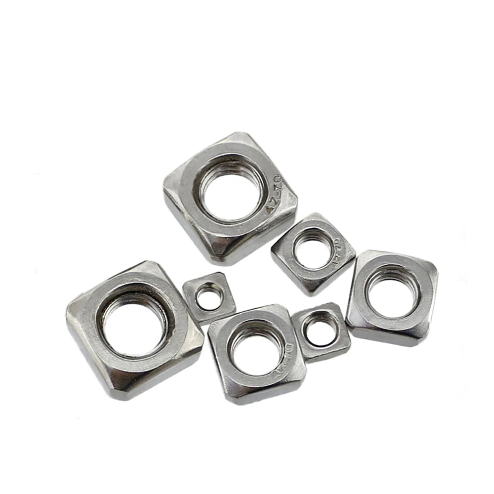 China Manufacturer M2 M3 M4 M5 M6 M8 M10 Square Nut Buy Carbon Steel