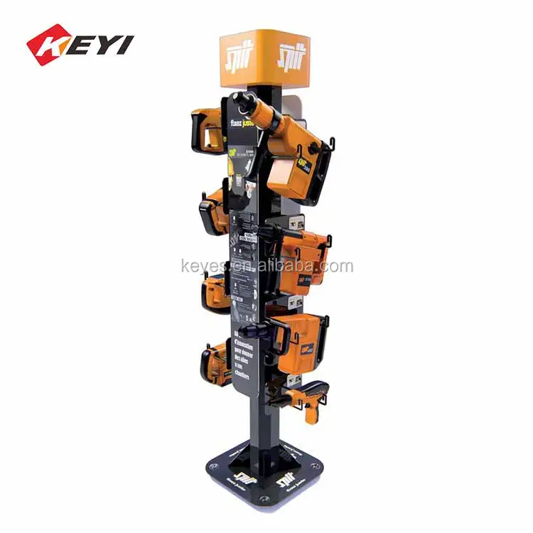 Reasonable Price Custom Hardware Store Floor Tool Stand Power Tools Display Rack Buy Cheap