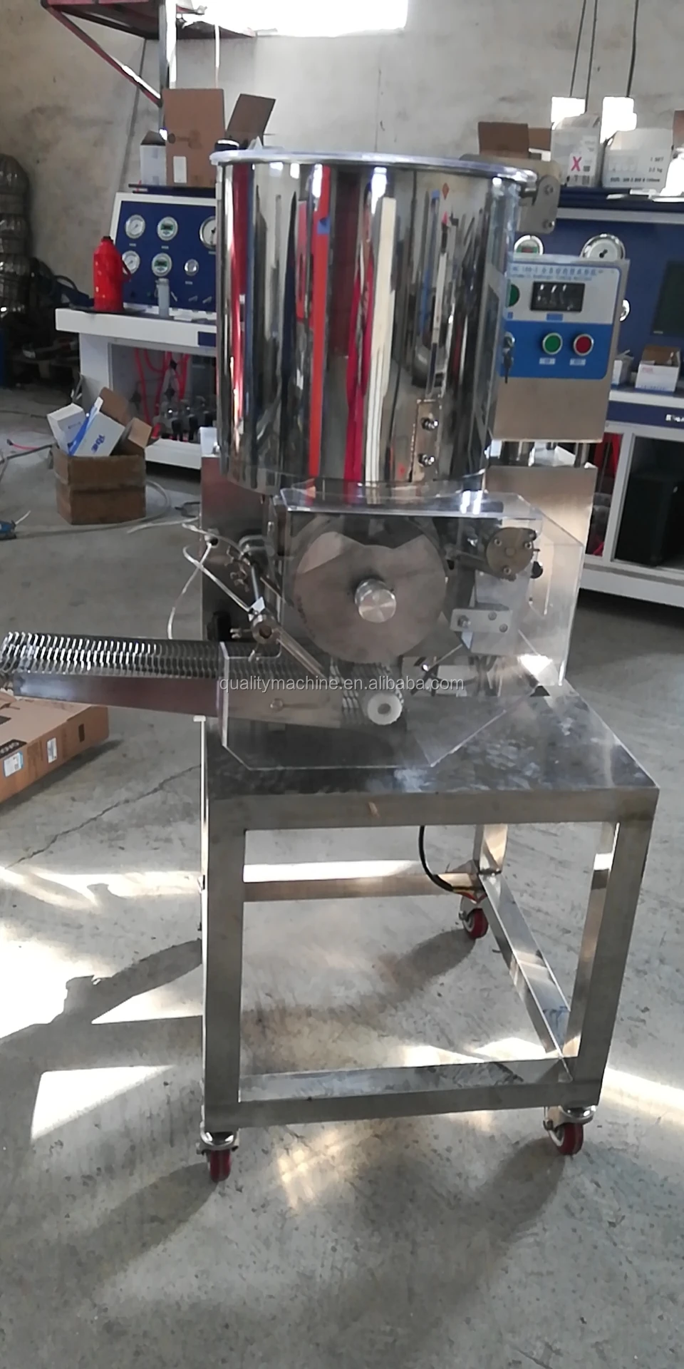 Automatic Jamaican Patty Making Machine Hamburger Patty Former 