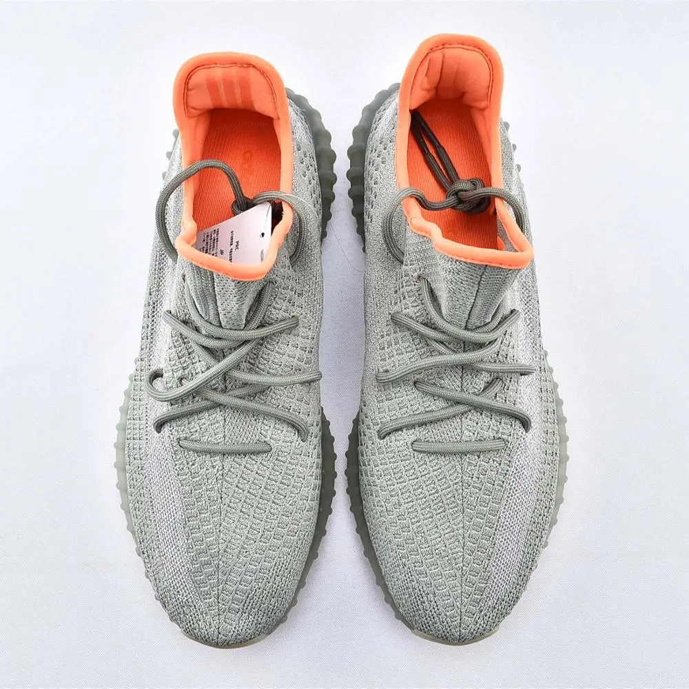 

Original Yeezy 350 V2 Desert Sage Running Shoes Sport Shoes Sneakers Gift Shoes Earth Original Logo Boxes Size US 3.5-12.5