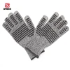 Factory used ce certification cut resistant durable easy to clean silicone dotted touch screen gloves