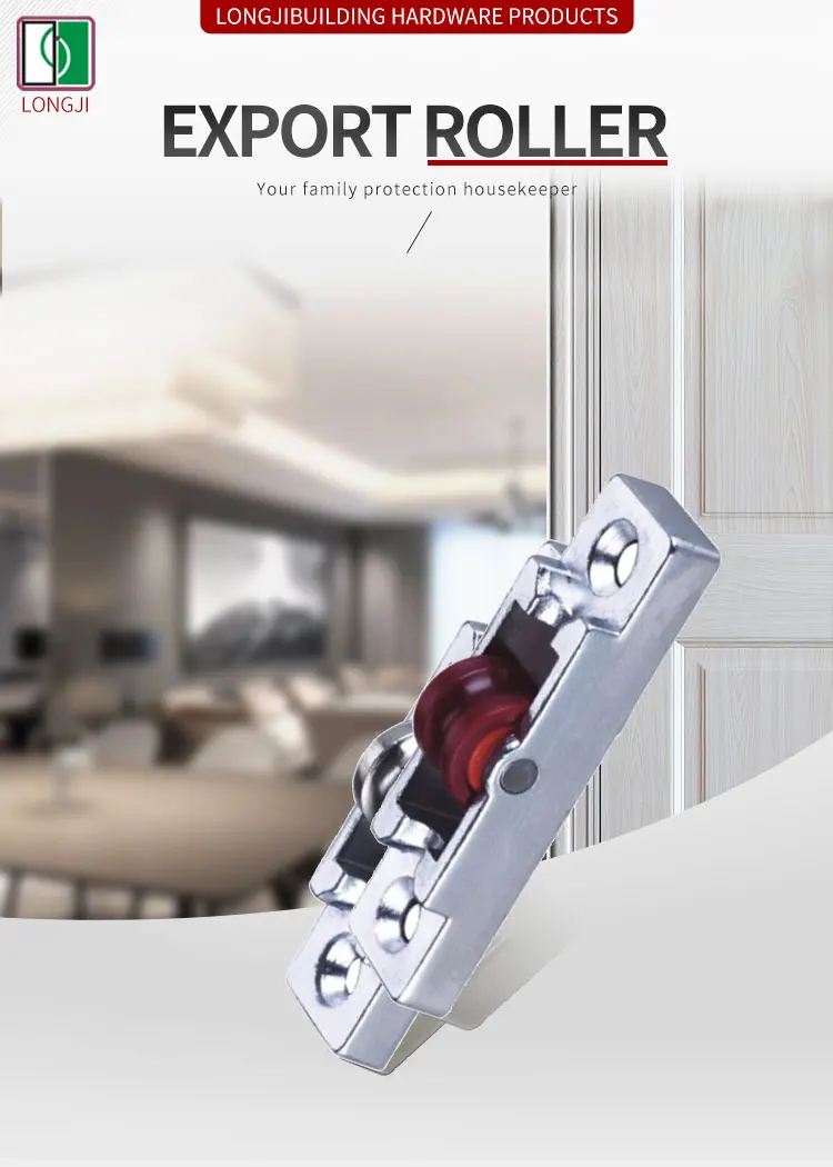 Single Flat Nylon Roller for Upvc Sliding Window