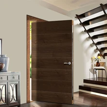 Китай поставщик Необычные наружные Pivot твердой вишневой панели деревянные двери дизайн