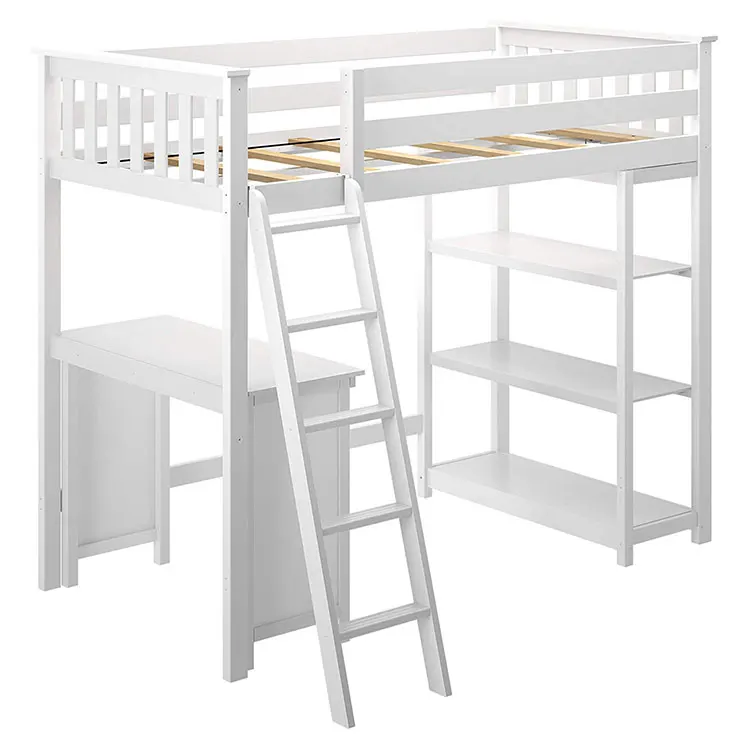 Bedroom Furniture Kids Bunk Bed With Desk Bunk Bed For Kids With Slide ...