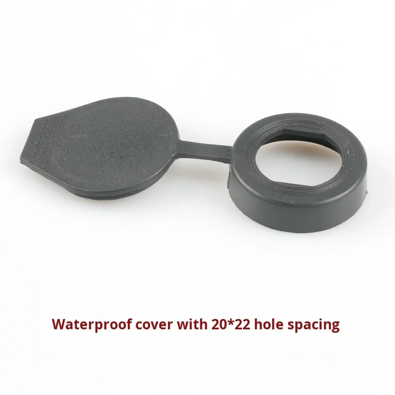 Waterproof Cover Cylindrical Lock Plastic Triangle Lock Climbing Sealed Dustproof Lock Cover Cutting 6000 Series Alloy manufacture