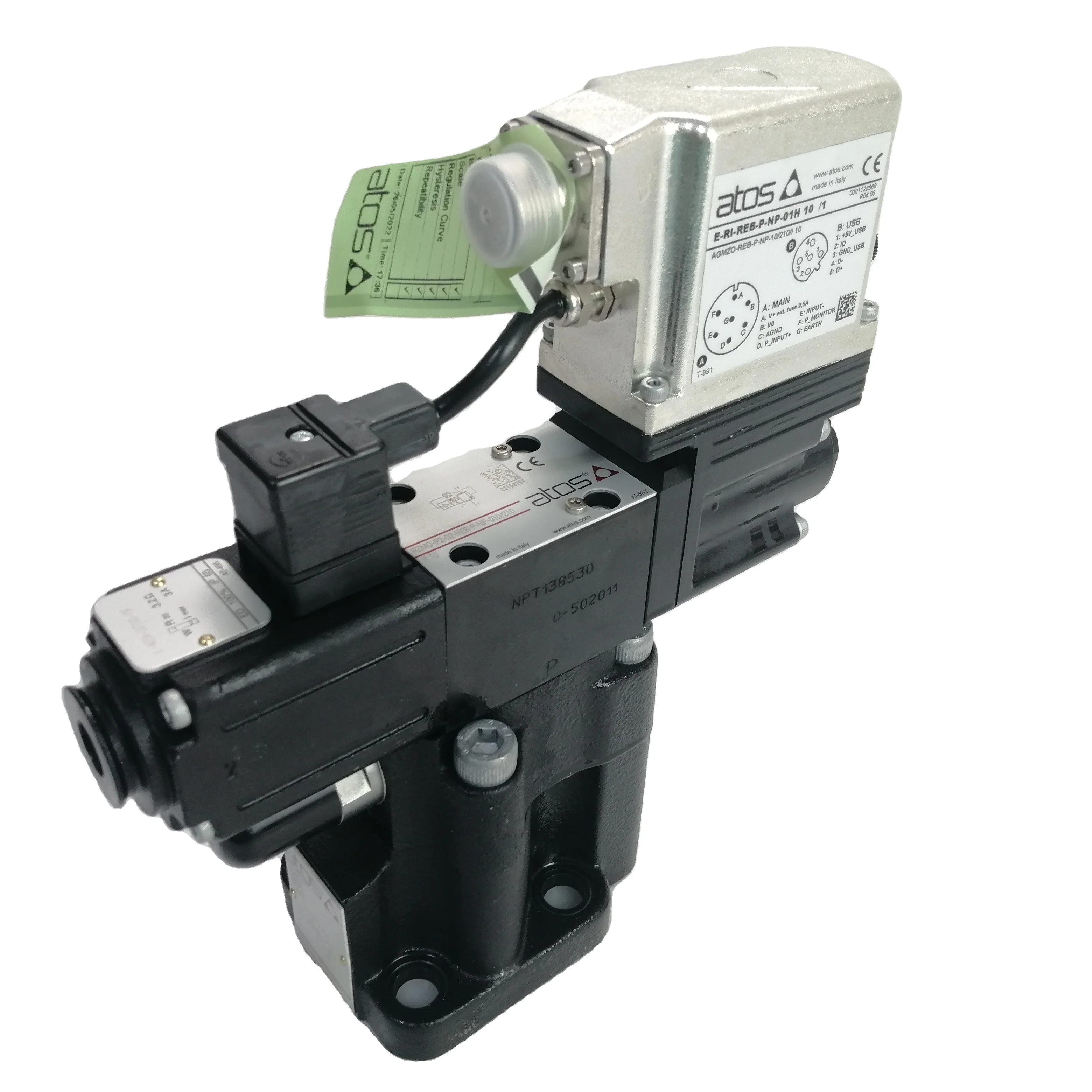 Atos Proportional Relief Valves Rzmop202rebpnp010210 Buy Atos